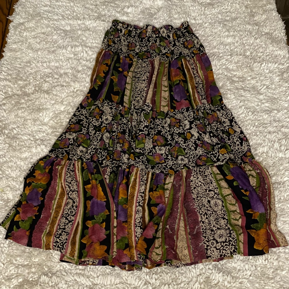 Floral skirt